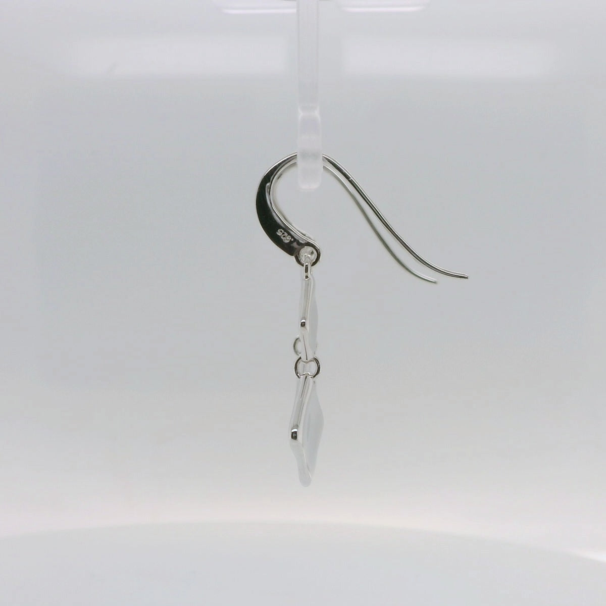 Double Square Drop Earrings