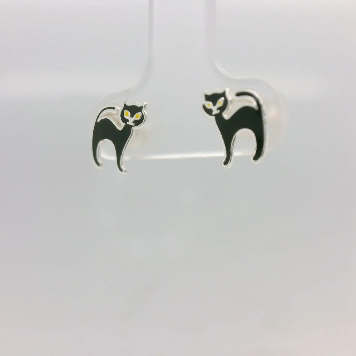 Black Cat Studs