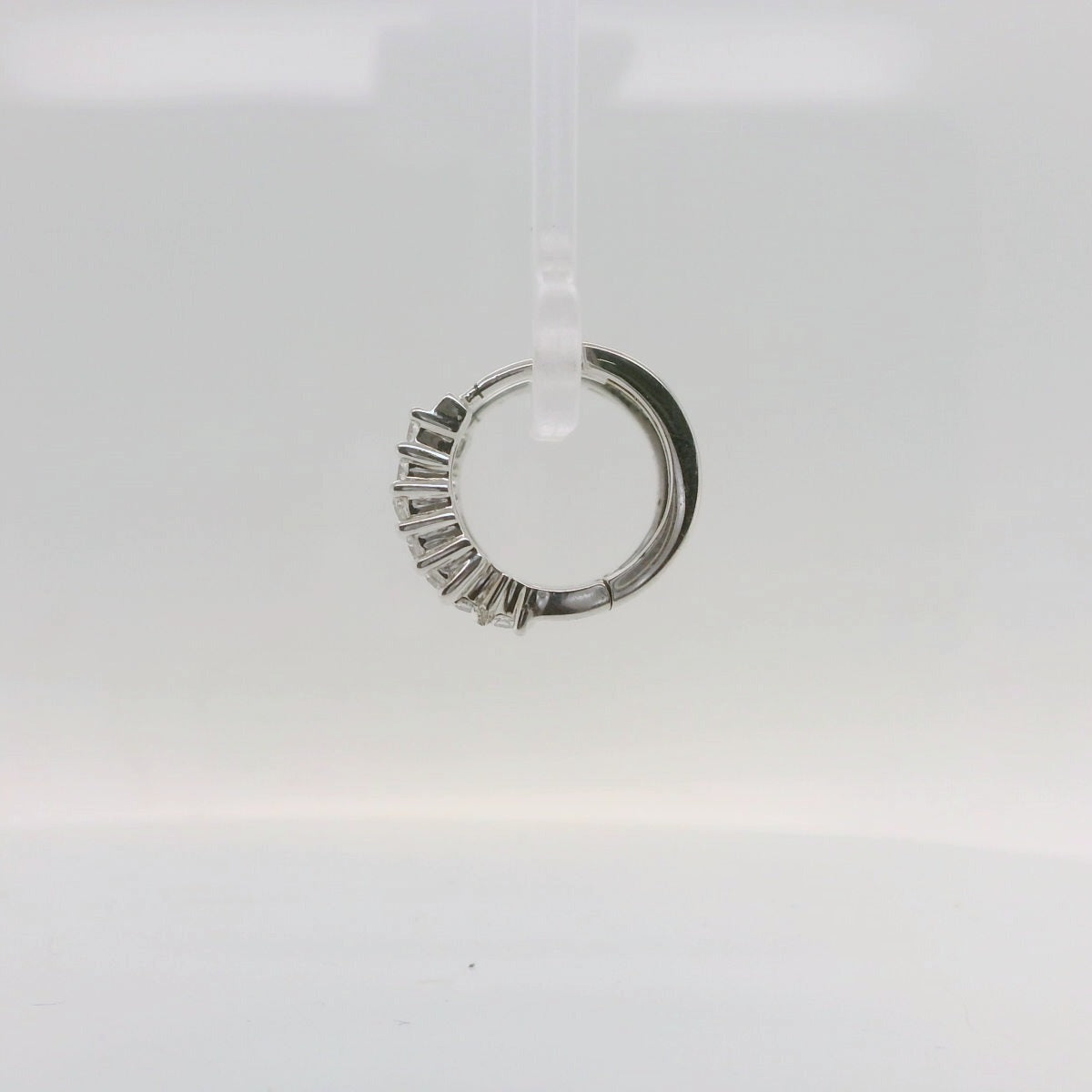 Crossover Huggie Earrings