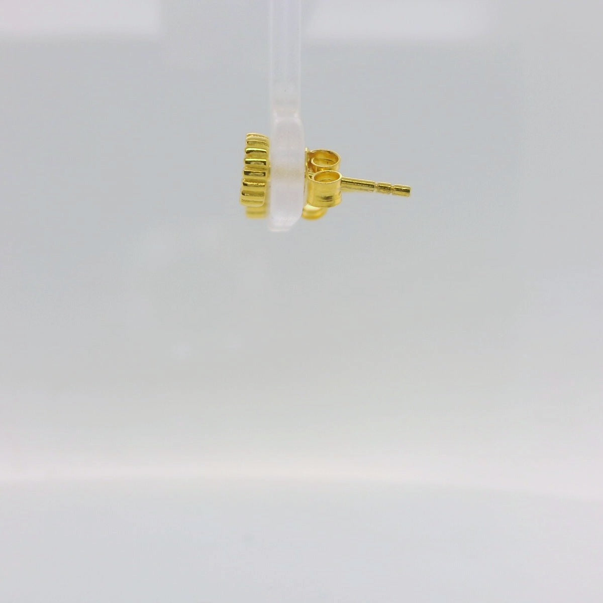 Yellow Crown Cluster Studs