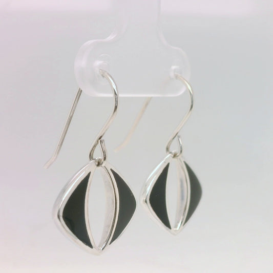 Black Onyx Drop Earrings