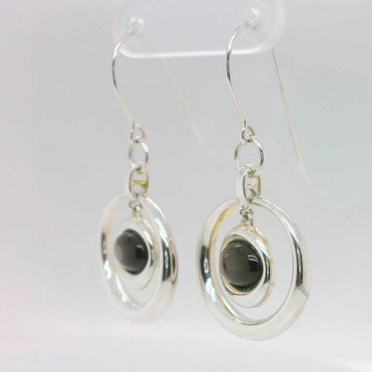 Circle MOP Earrings