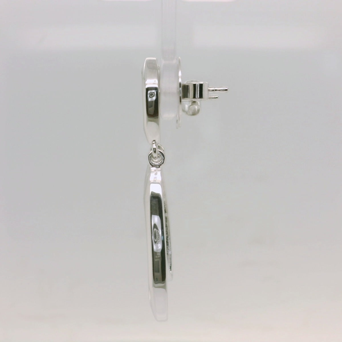 Two-Tone Odd Bod Drop Earrings