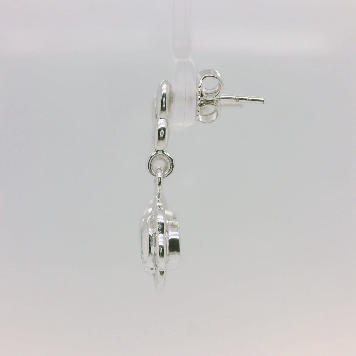 Topaz Flower Earrings