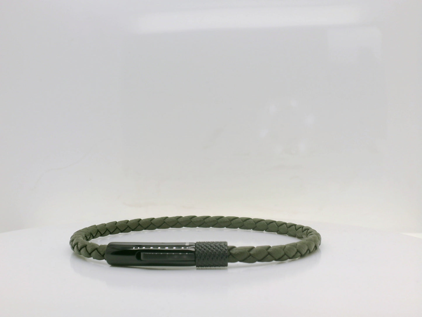 Green Braided Bracelet