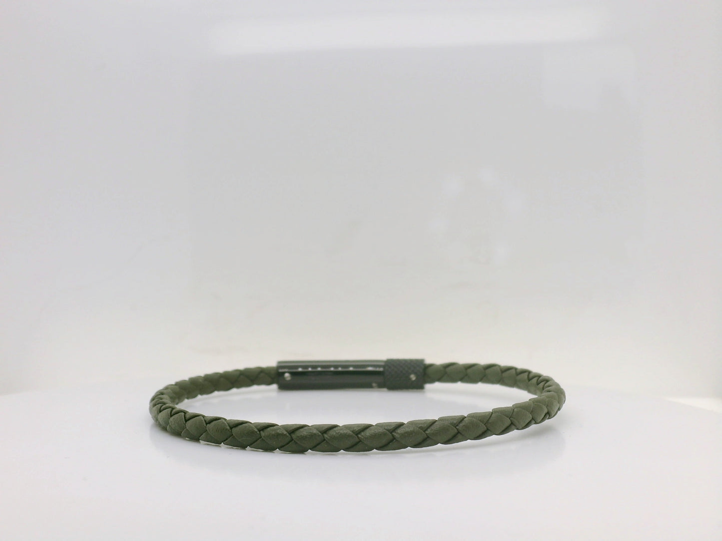 Green Braided Bracelet