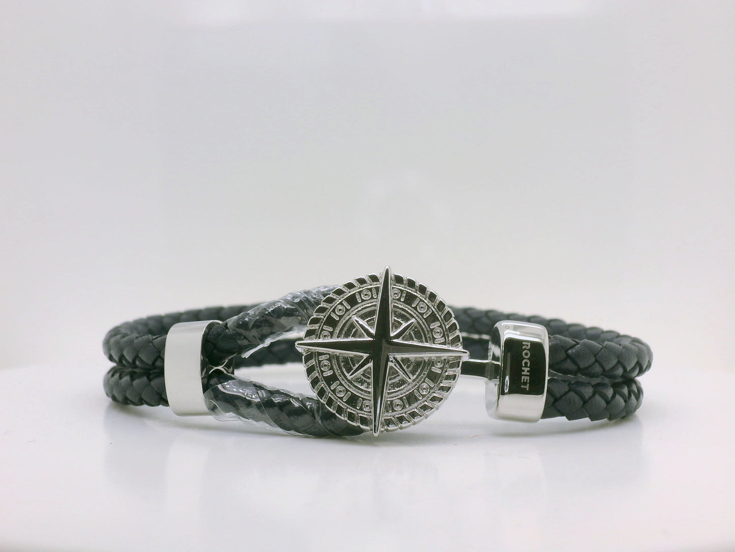 Navy Compass Bracelet