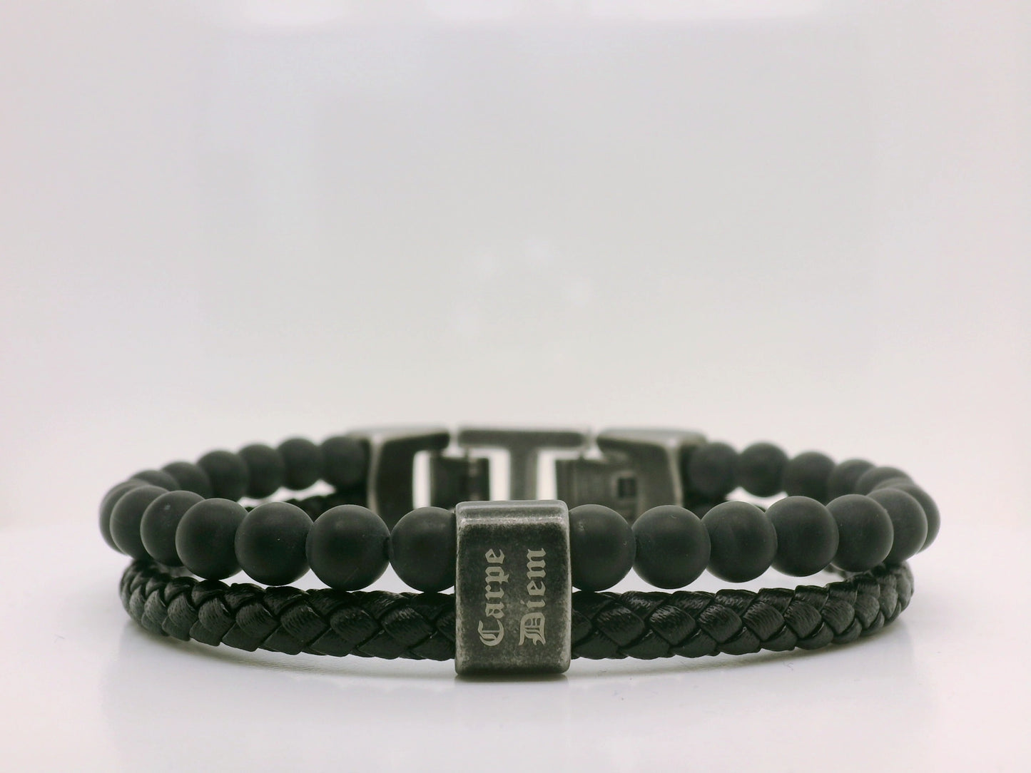 Braided & Beaded Bracelet