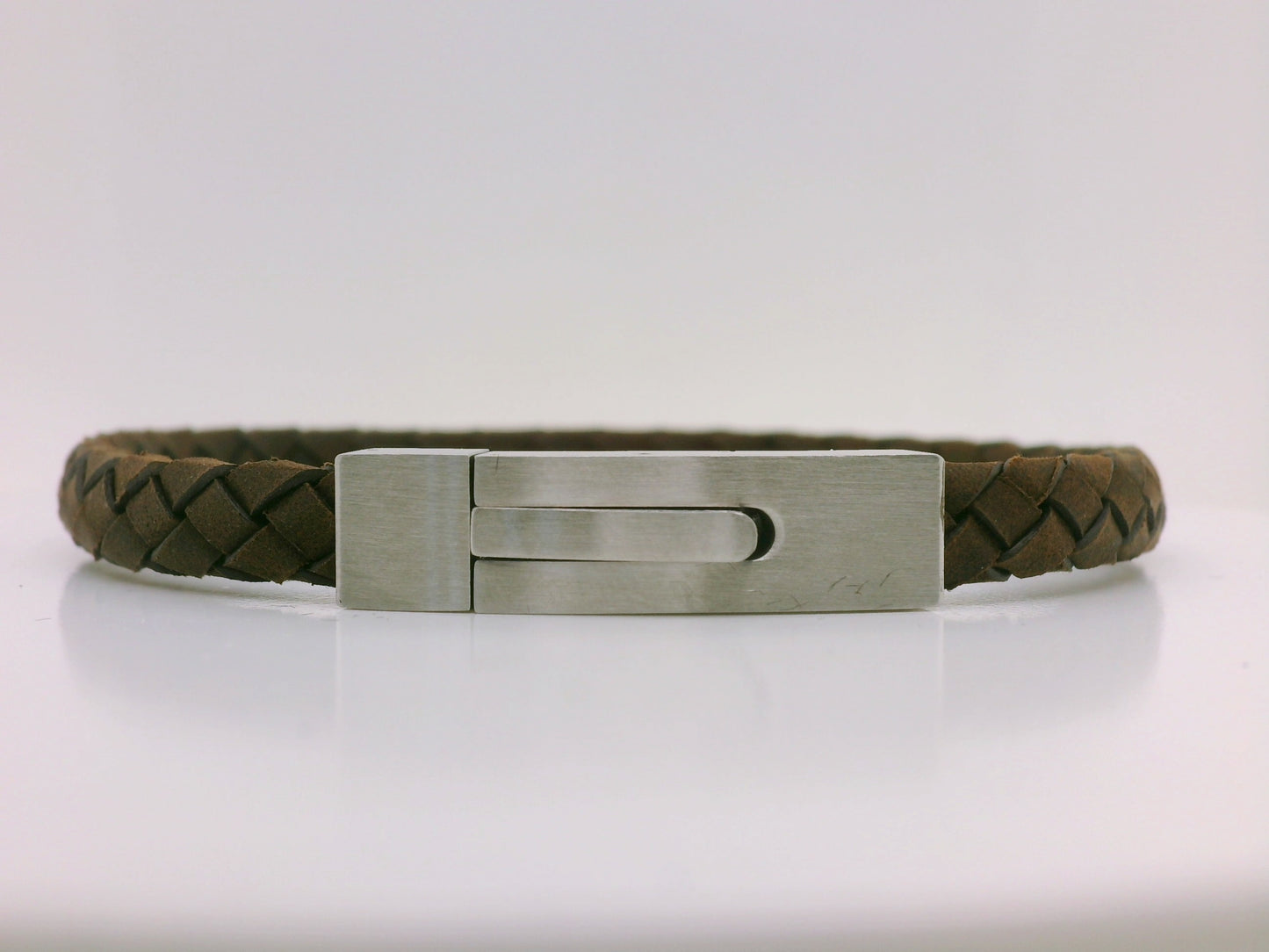 Brown Braided Bracelet