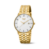Boccia Titanium Watch – Gold-Tone with White Dial