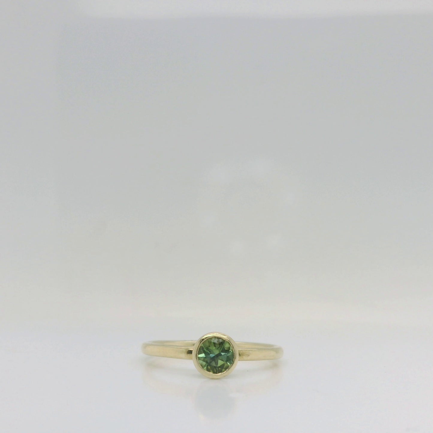 Green Tourmaline Ring
