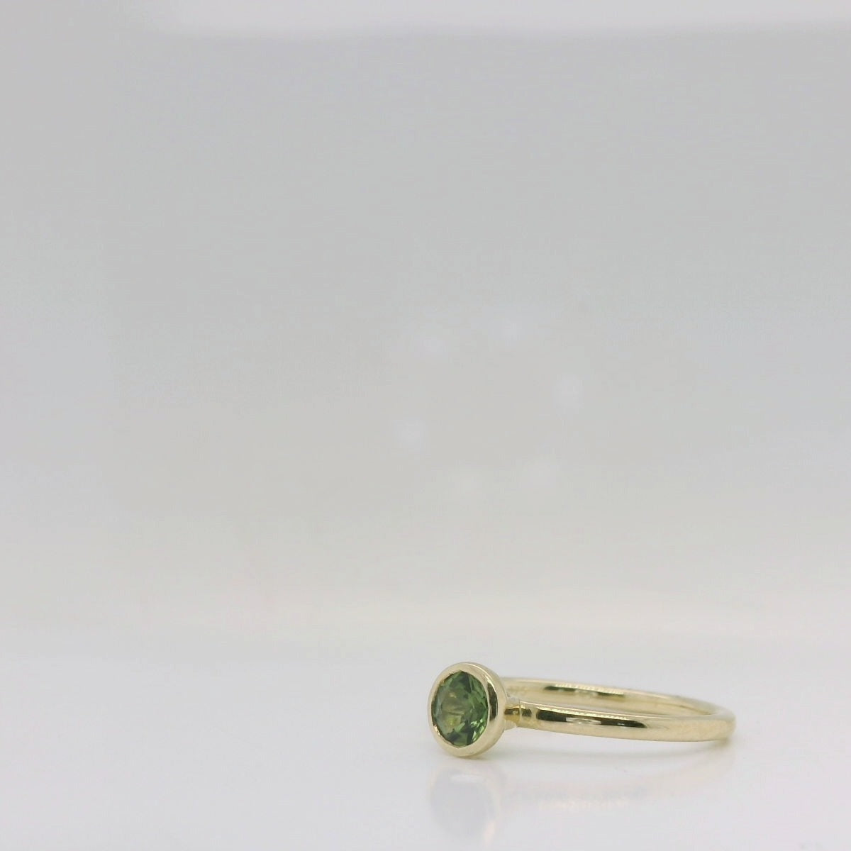 Green Tourmaline Ring