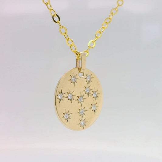 Diamond Circle Pendant