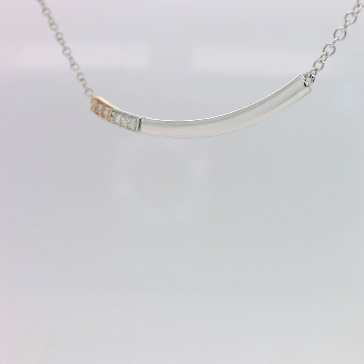 Two-Tone Bar Necklace