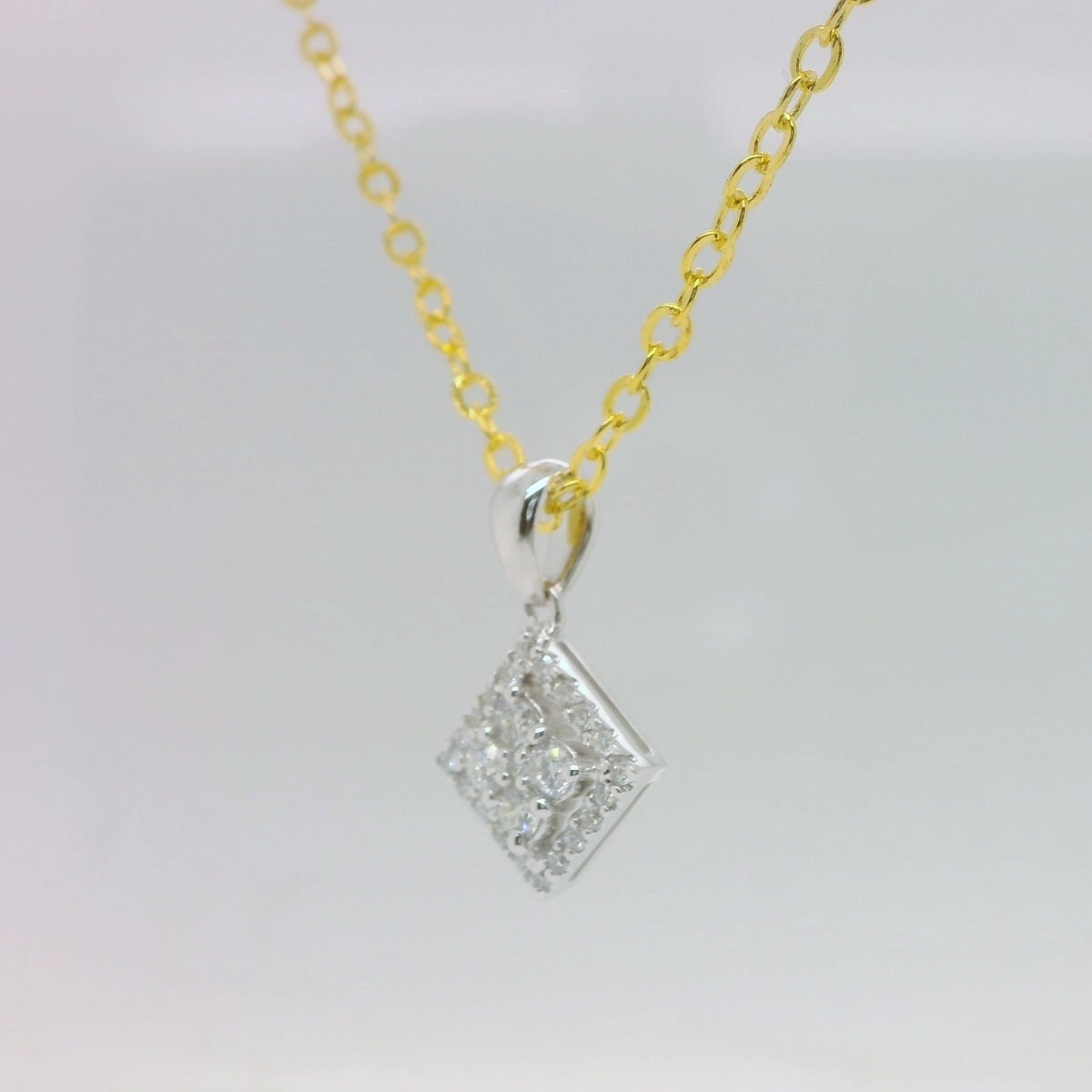 Square Cluster Pendant