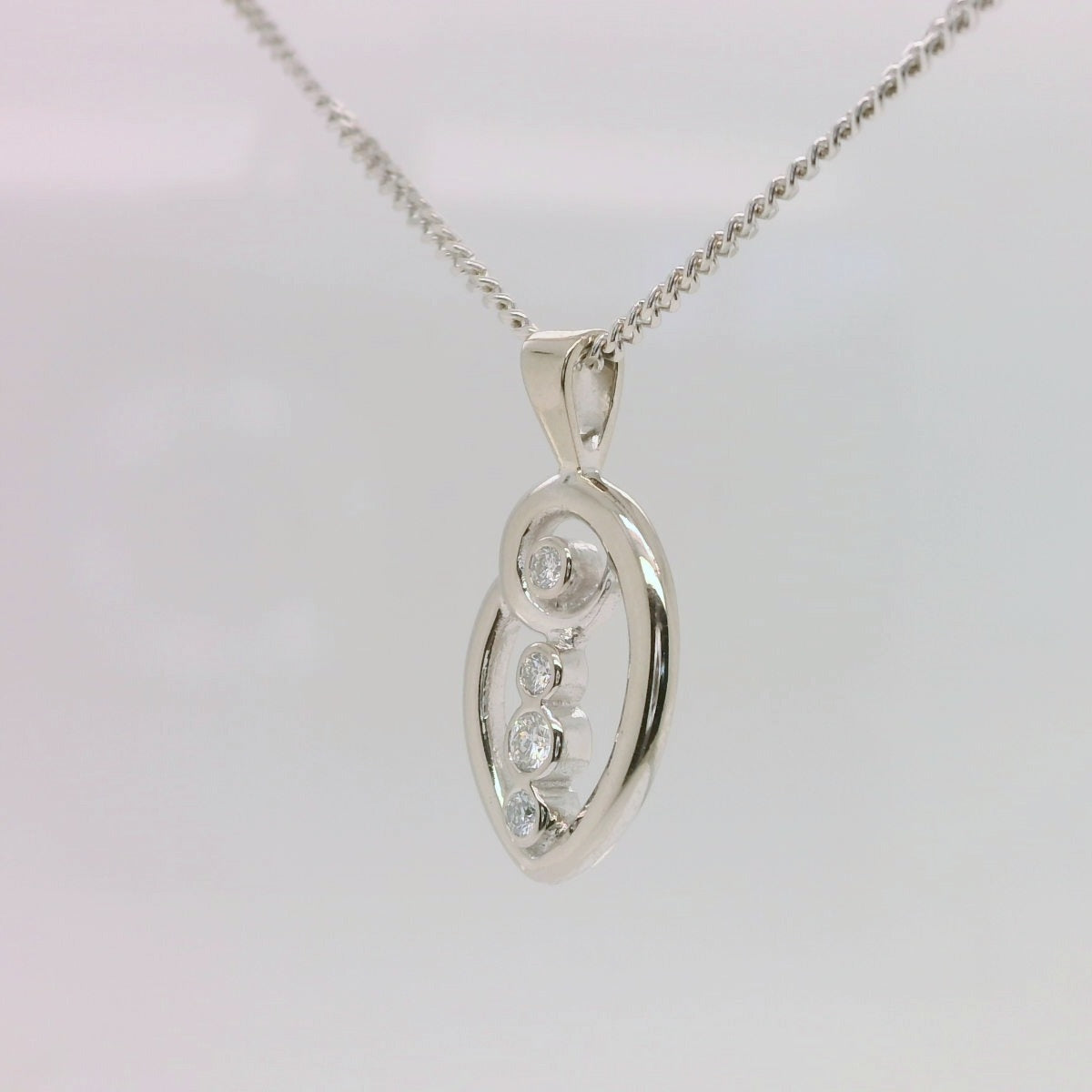 4 Diamond Pendant