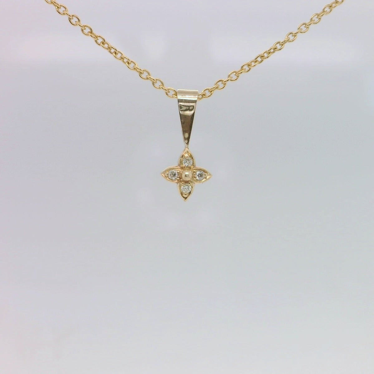 4 Diamond Pendant