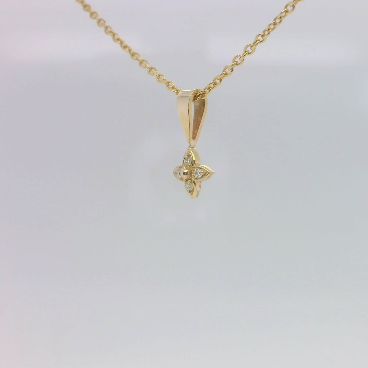 4 Diamond Pendant