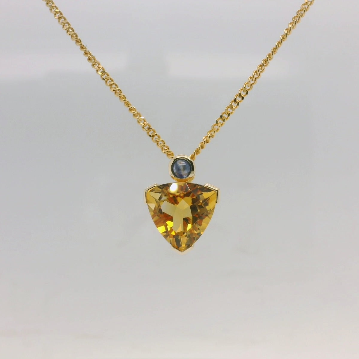 Citrine & Topaz Pendant
