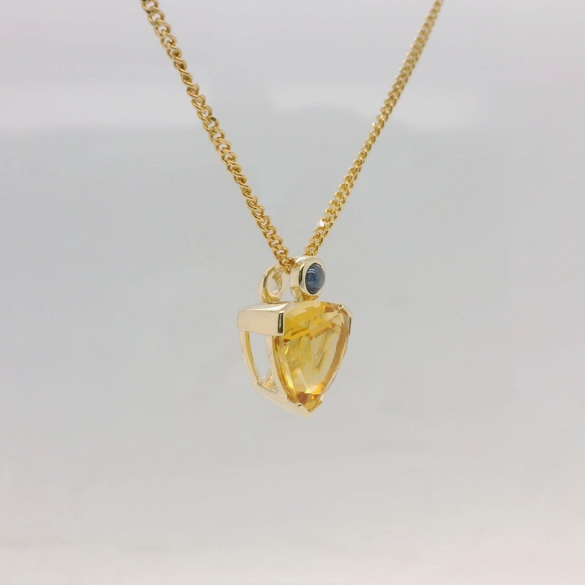 Citrine & Topaz Pendant