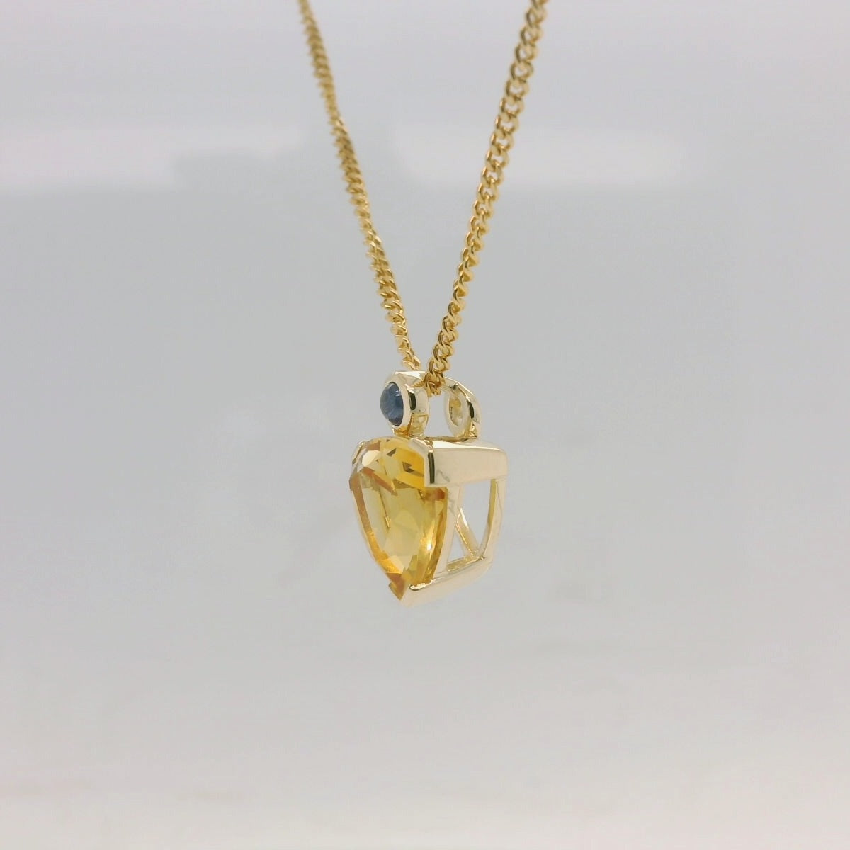 Citrine & Topaz Pendant