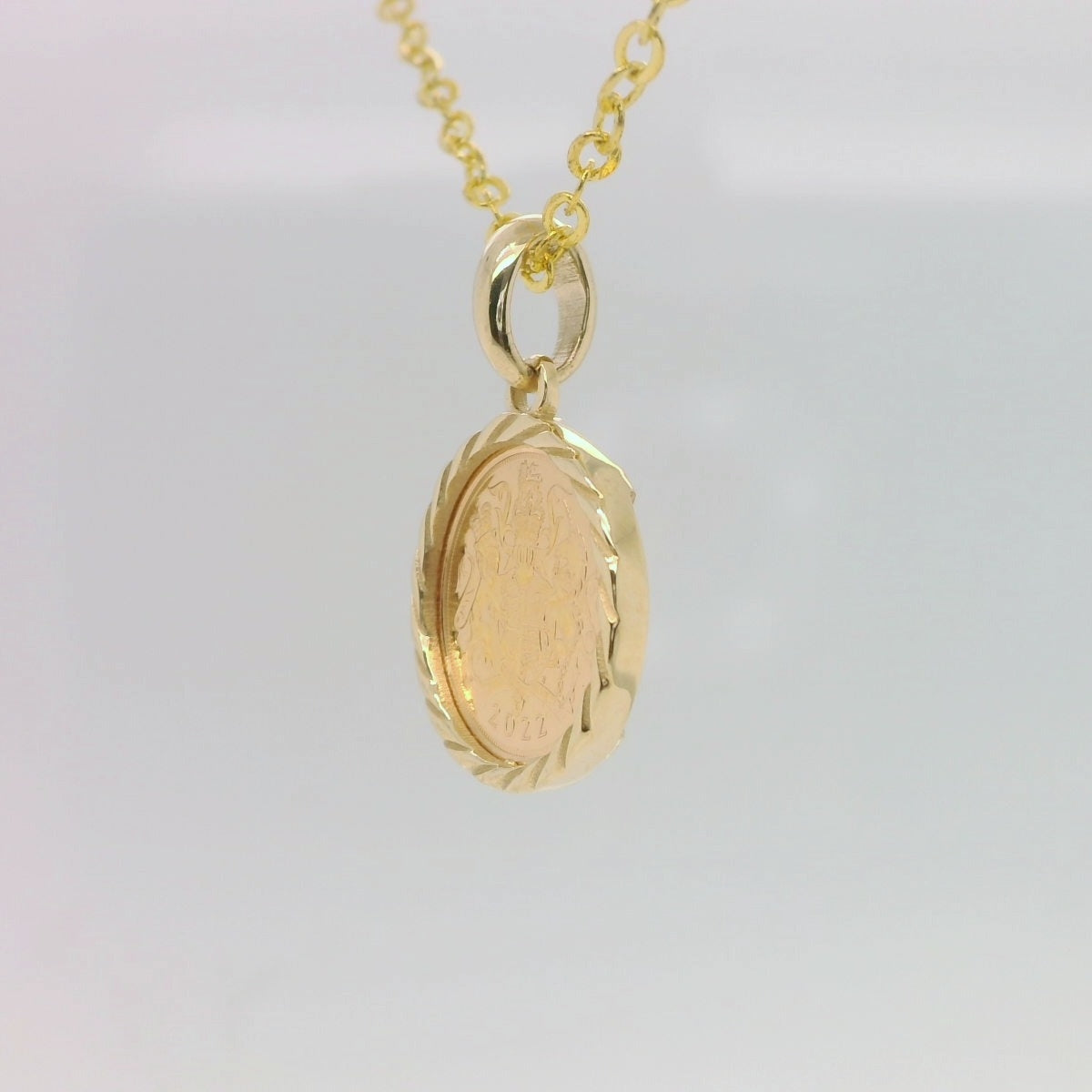 Limited Edition Queens Head Coin Pendant