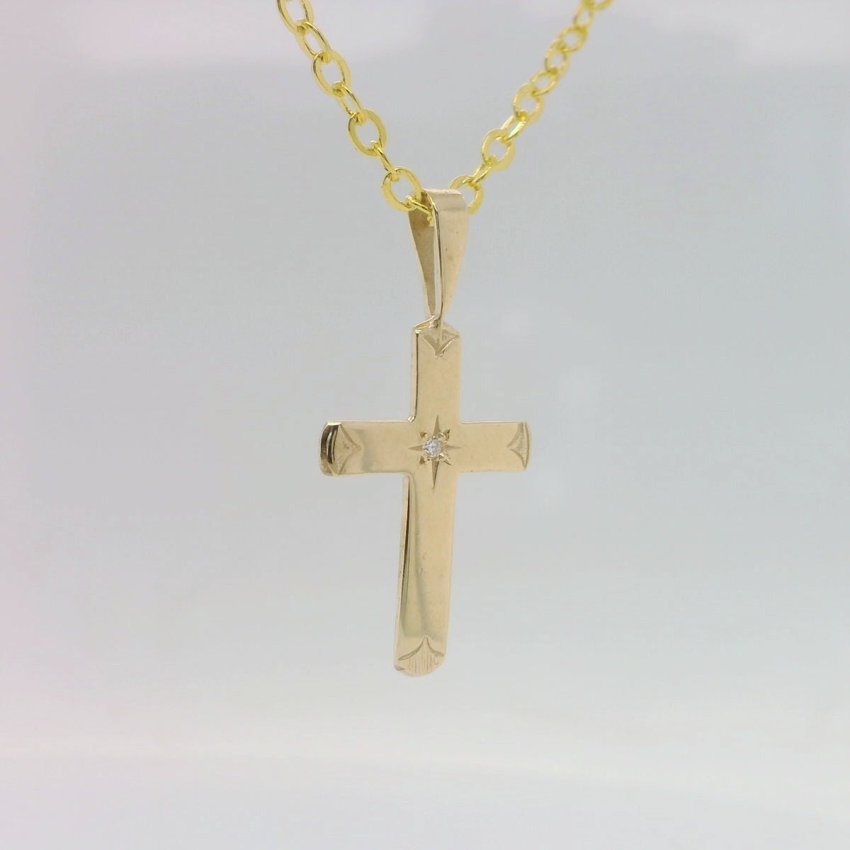Diamond Cross Necklace