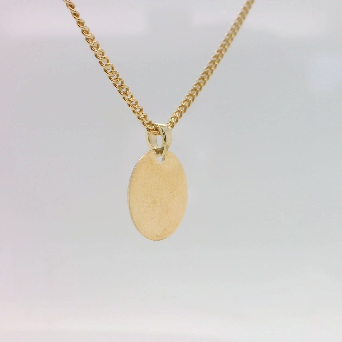 Plain Oval Pendant