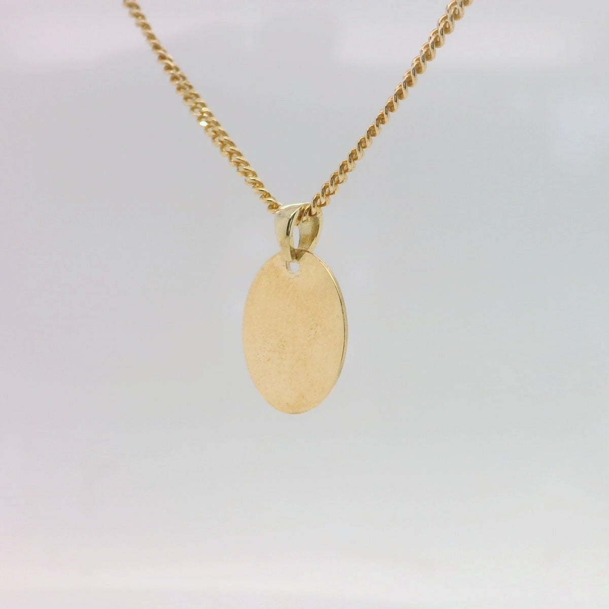 Plain Oval Pendant