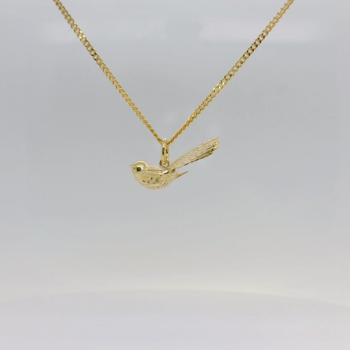 Gold Fantail Necklace