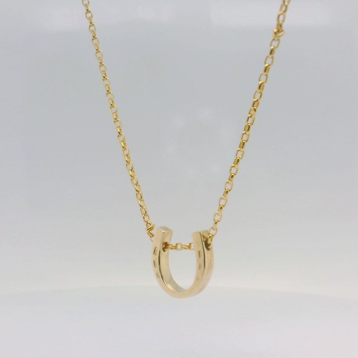 Gold Horse Shoe Slider