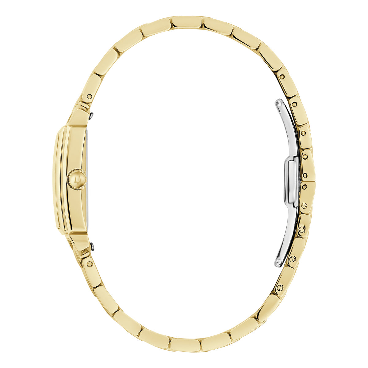 Bulova Ladies Rectangle Classic Sutton - Gold-Tone