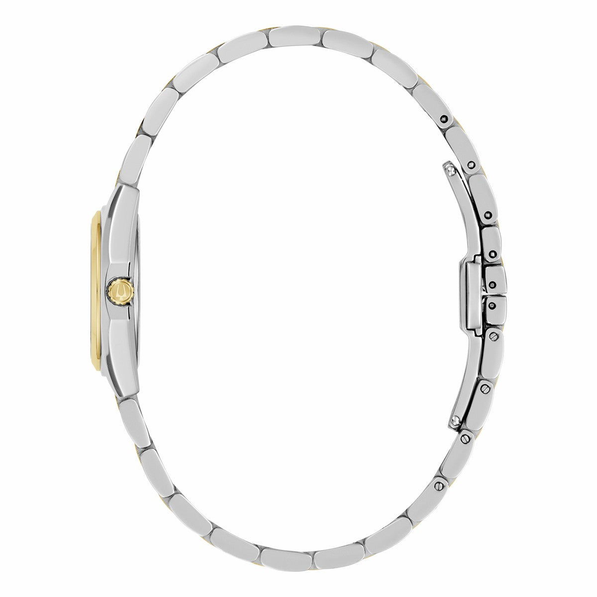 Bulova Ladies Two-Tone Surveyor Mini Watch