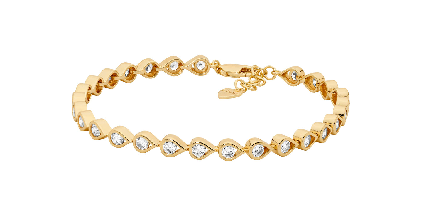 Yellow Teardrop Bracelet