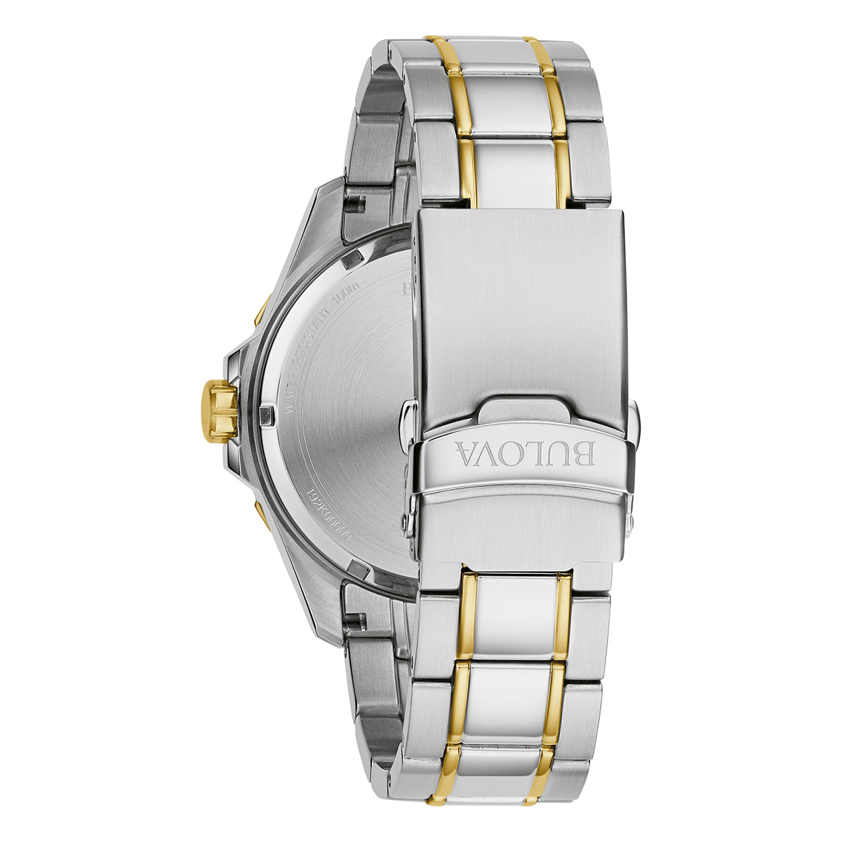 Bulova Gents Two-Tone Navy Marine Star Watch