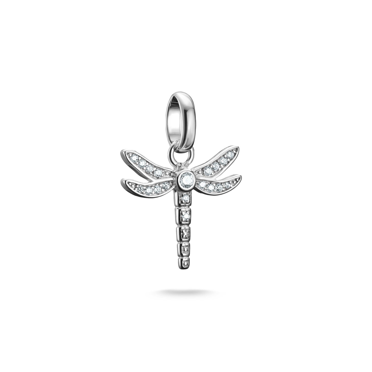 Connect Charm Dragonfly with Stones