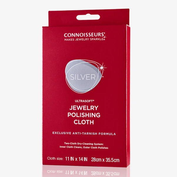 Connoisseurs Silver Jewellery Polishing Cloth