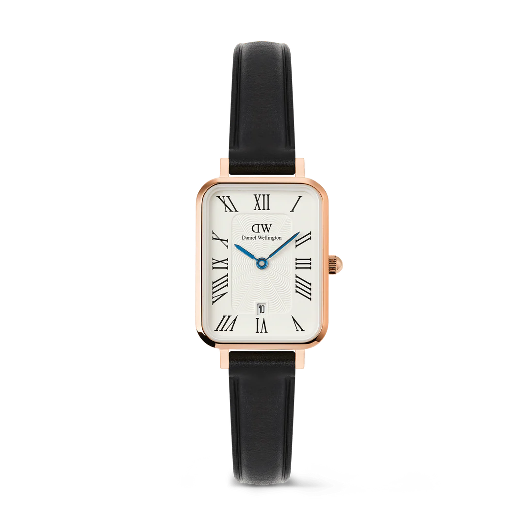 Quadro Roman Rose Gold Watch