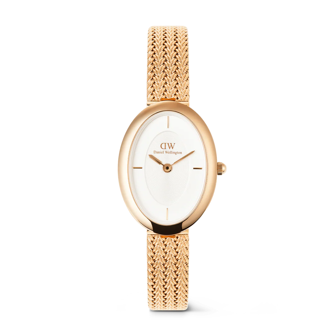 Juliette Braided Mesh Rose Watch
