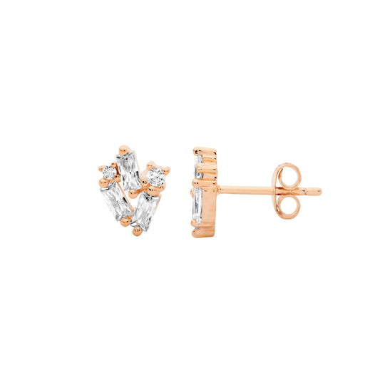 Rose Cluster Studs