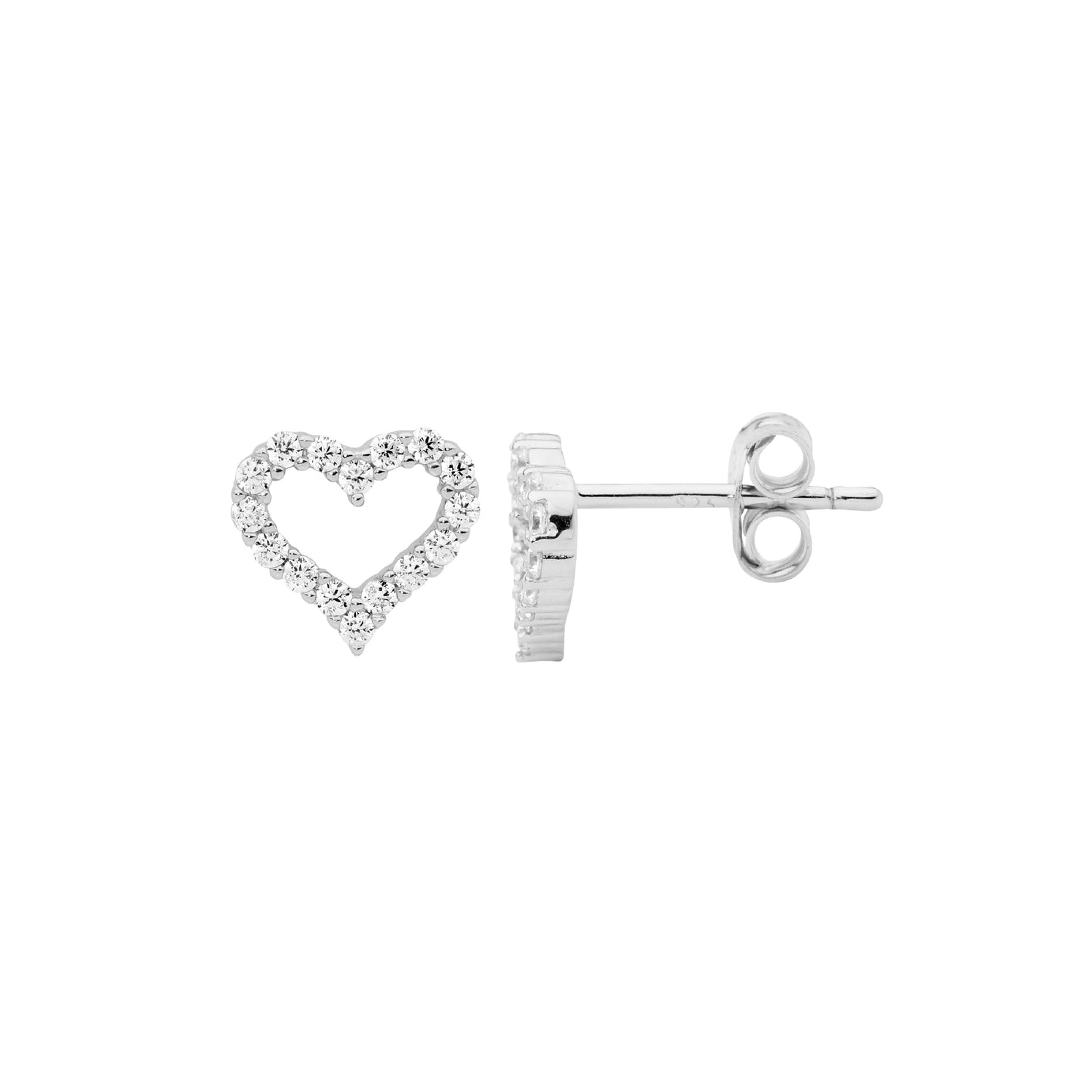 Open Heart Studs