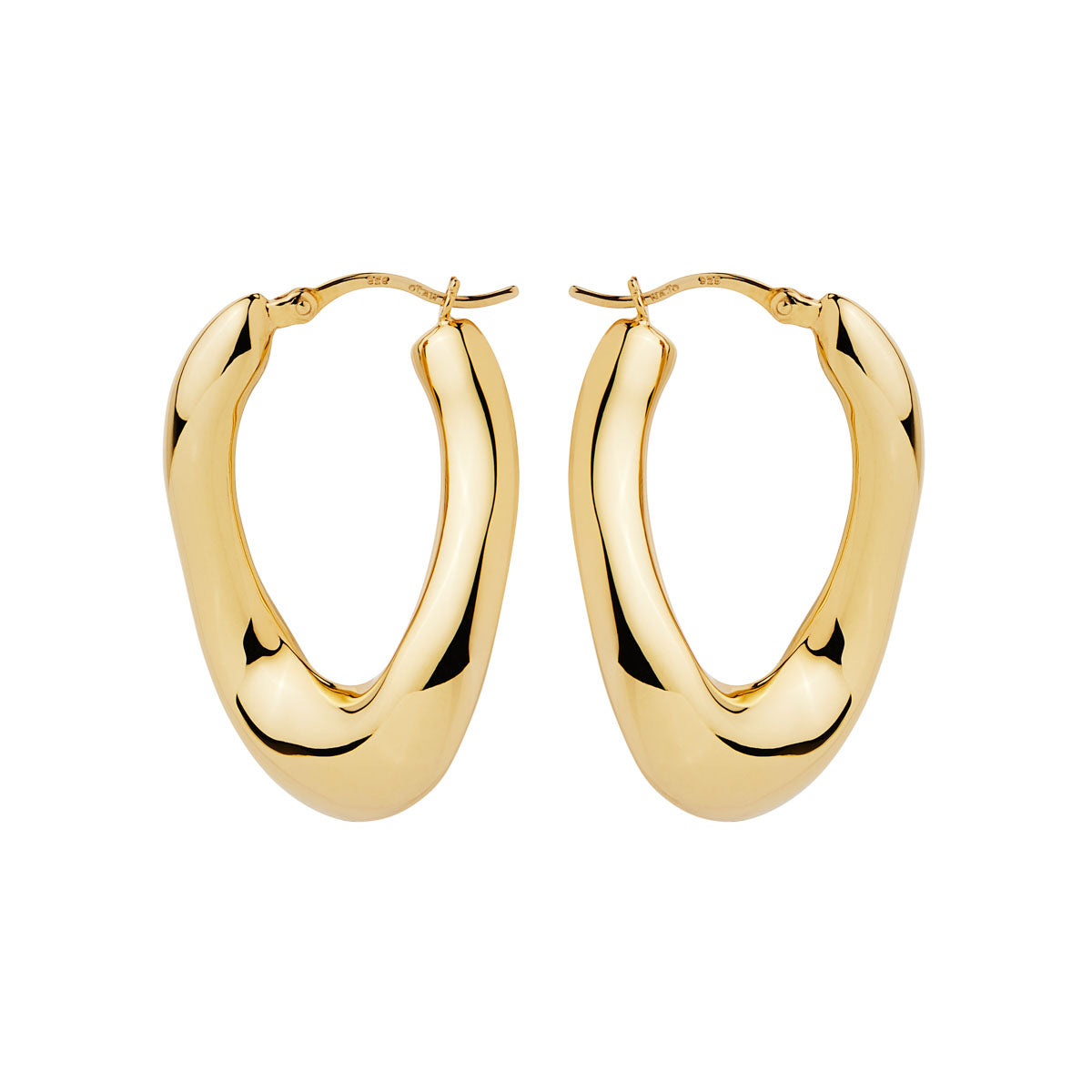 Gravity Hoop Earrings