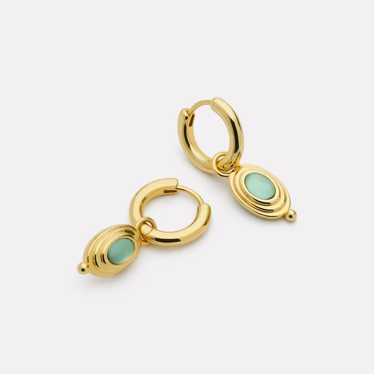 Horizon Blue Topaz Earrings