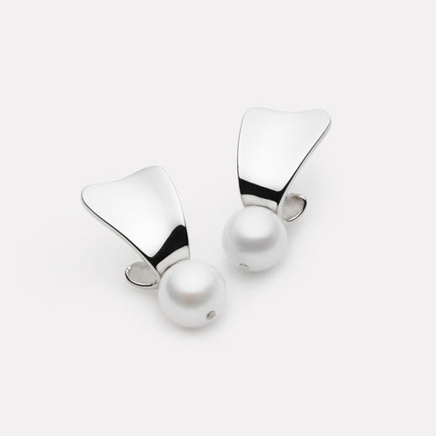 Sunbeam Pearl Earrings
