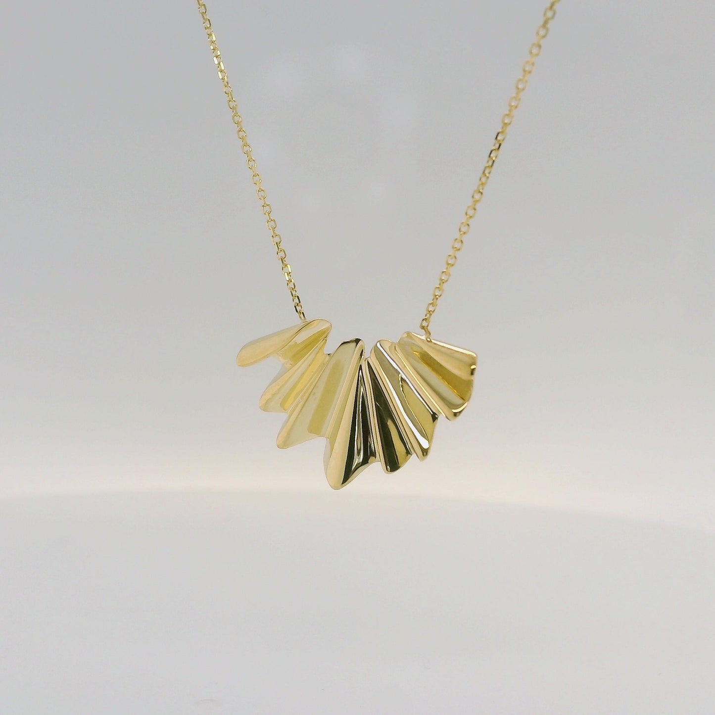 Open Fan Necklace