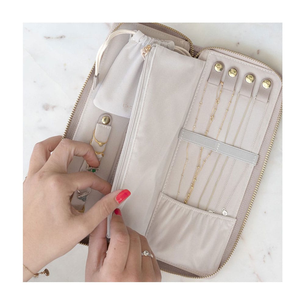 Taupe Jewellery Wallet