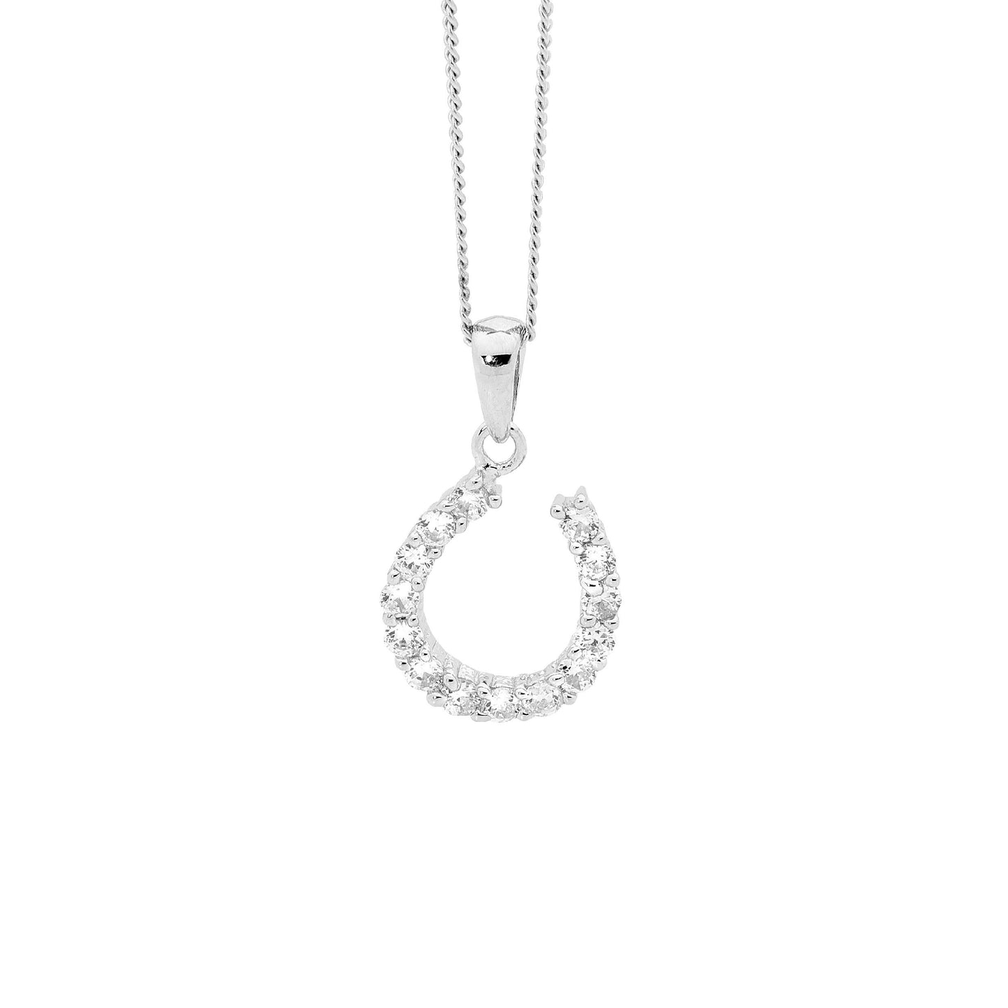 Small Horse Shoe Necklace