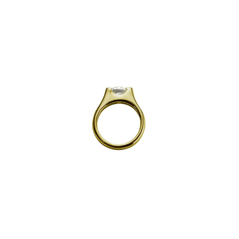 Gold Eternity Ring - Romance
