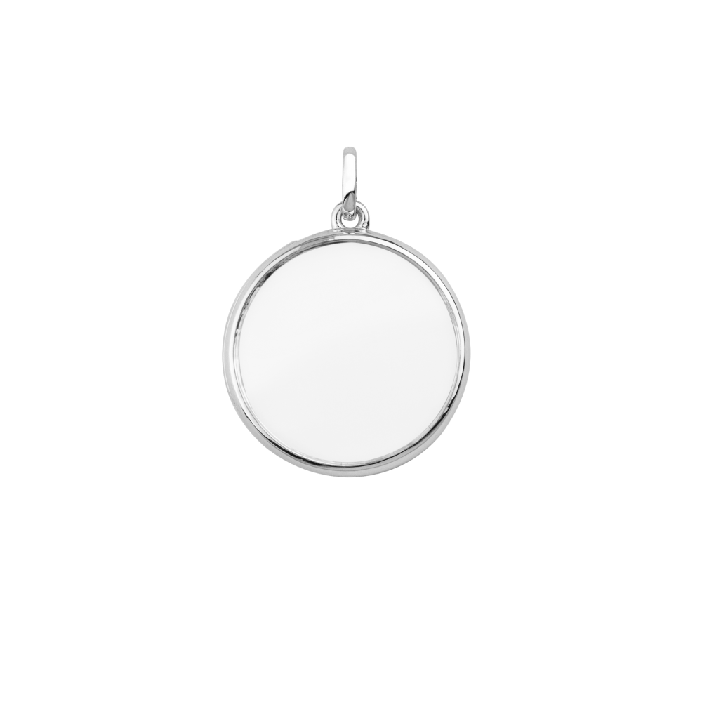 Large Silver Locket