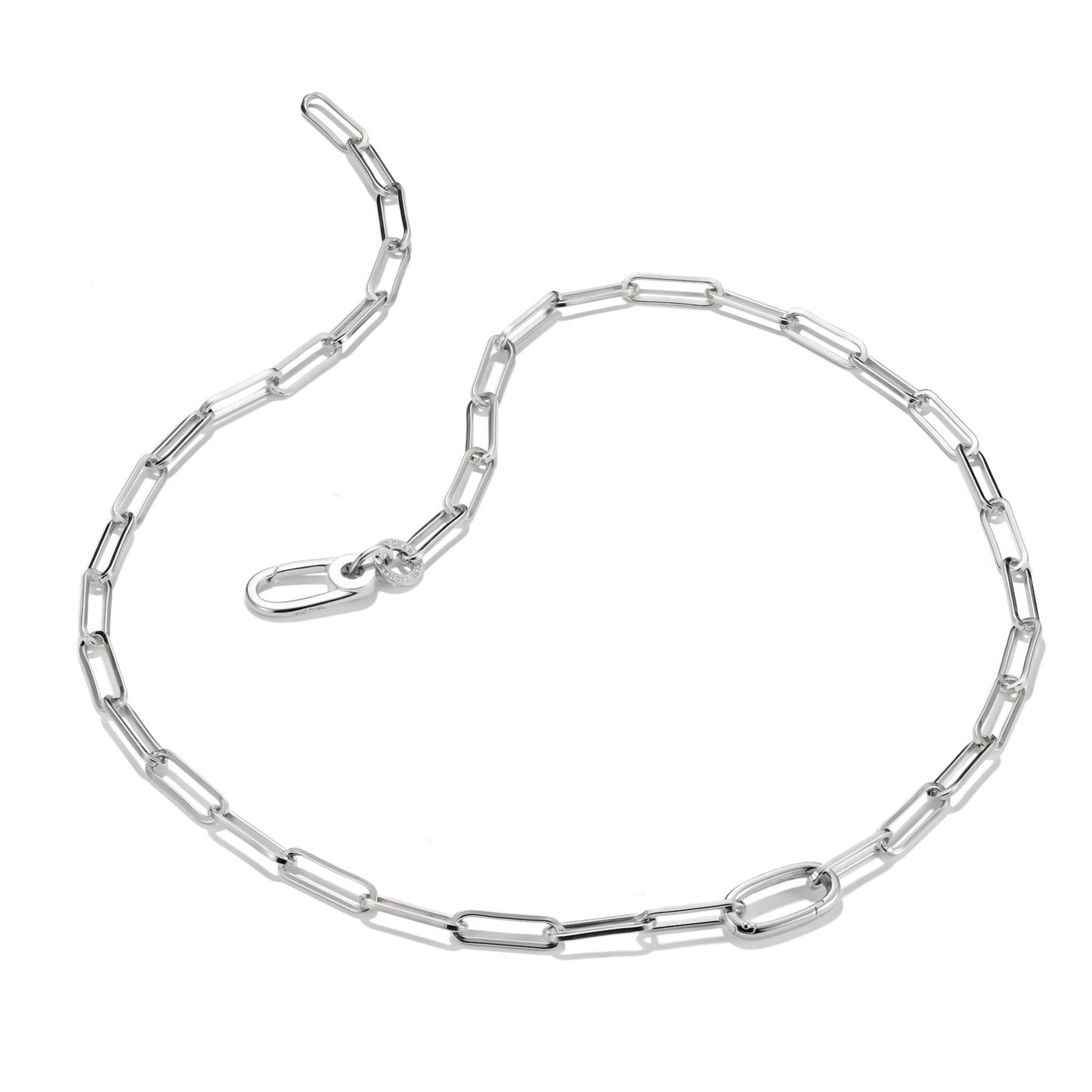 Connect Charm Paperclip Necklace - 50cm